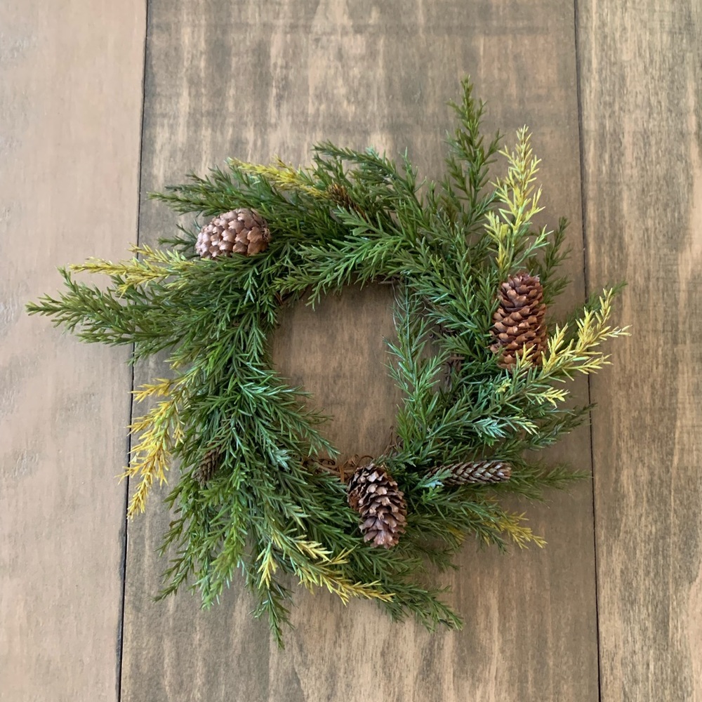Prickly Pine Small wreath set (7)